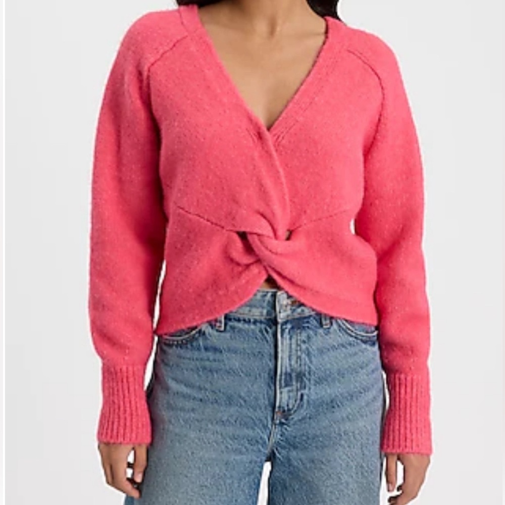 Express Reversible Twist Sweater NWT